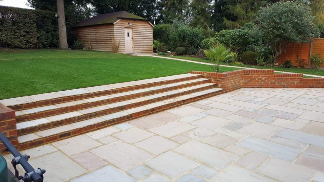 landscaping-with-patio-steps-and-lawn-west-kent